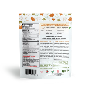 Organic Traditions - Latte à la citrouille épicée - 150 g