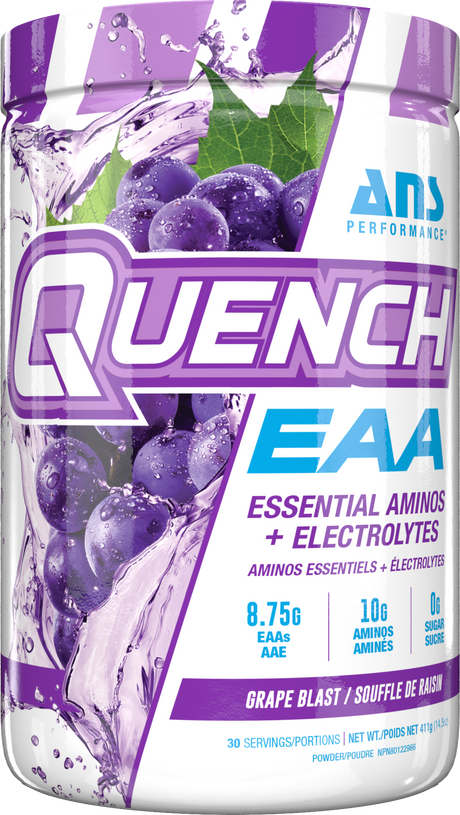 Ans Performance - Quench EAA Essentiel Amino Acid + Electrolytes - 30 serving