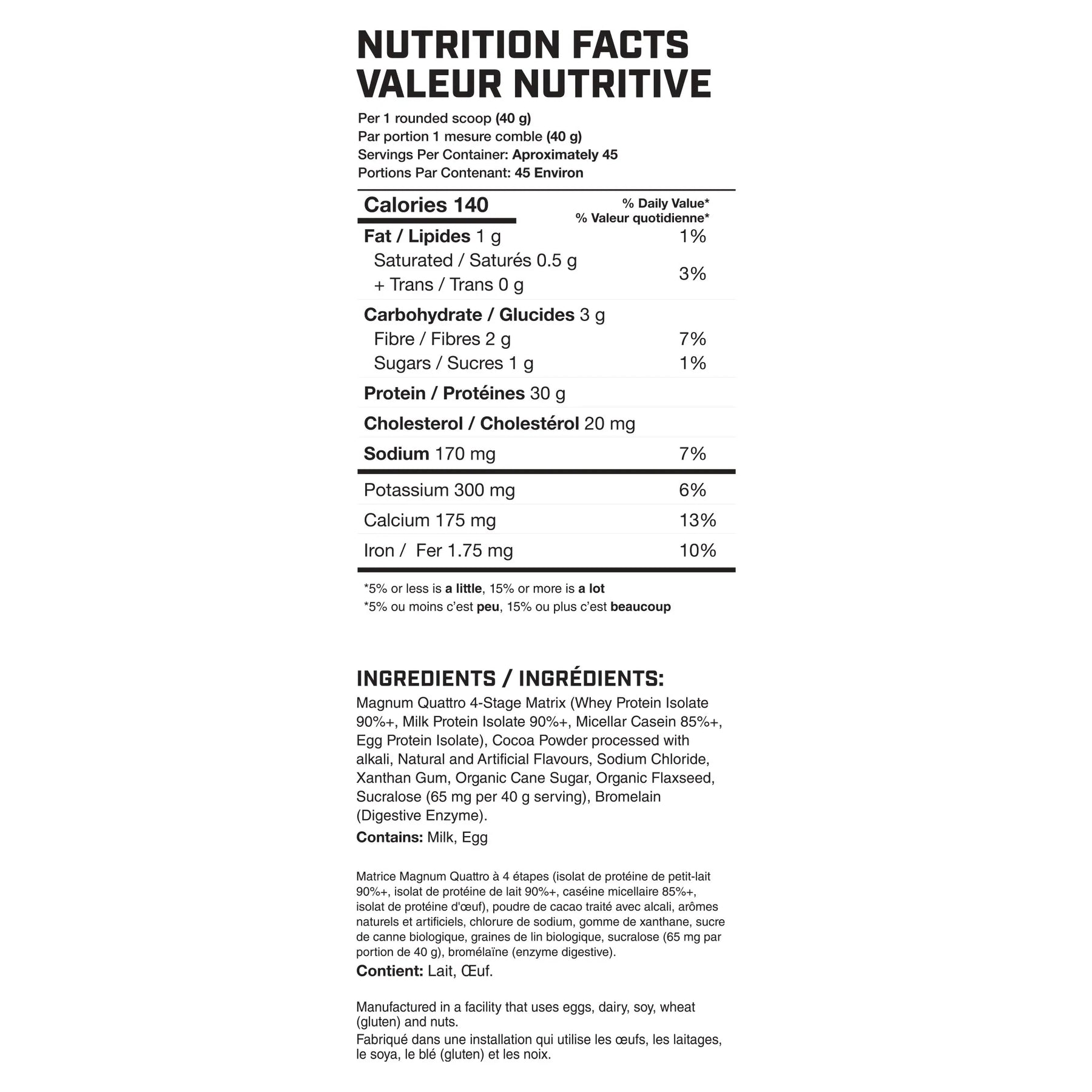 Magnum Nutraceuticals - Quattro 4lbs - Duo