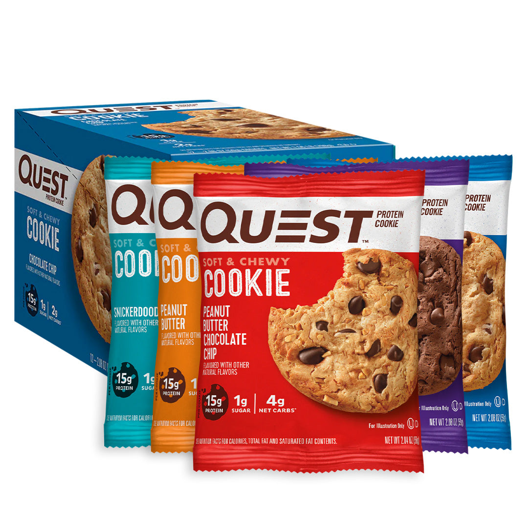 Quest Nutrition cookies Mix box