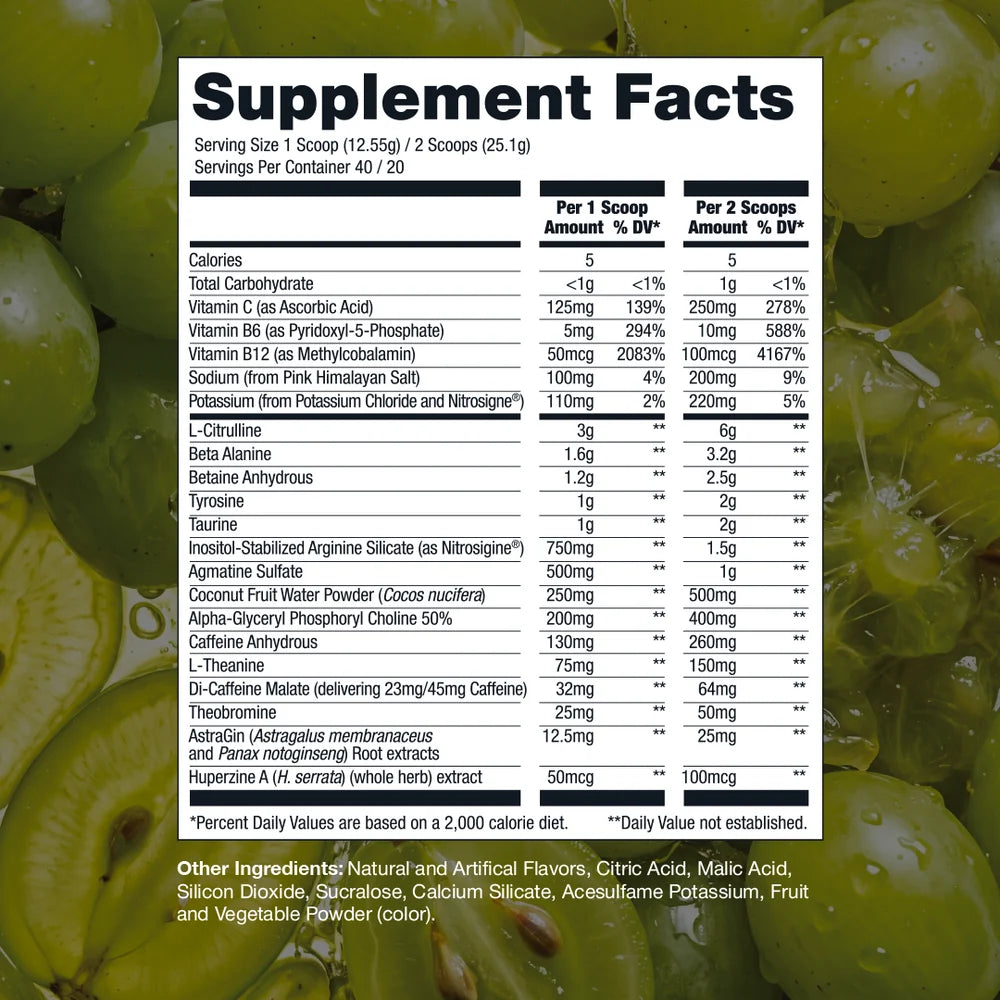 Raw Nutrition - CBum Series Thavage Pre Workout - 40 serving