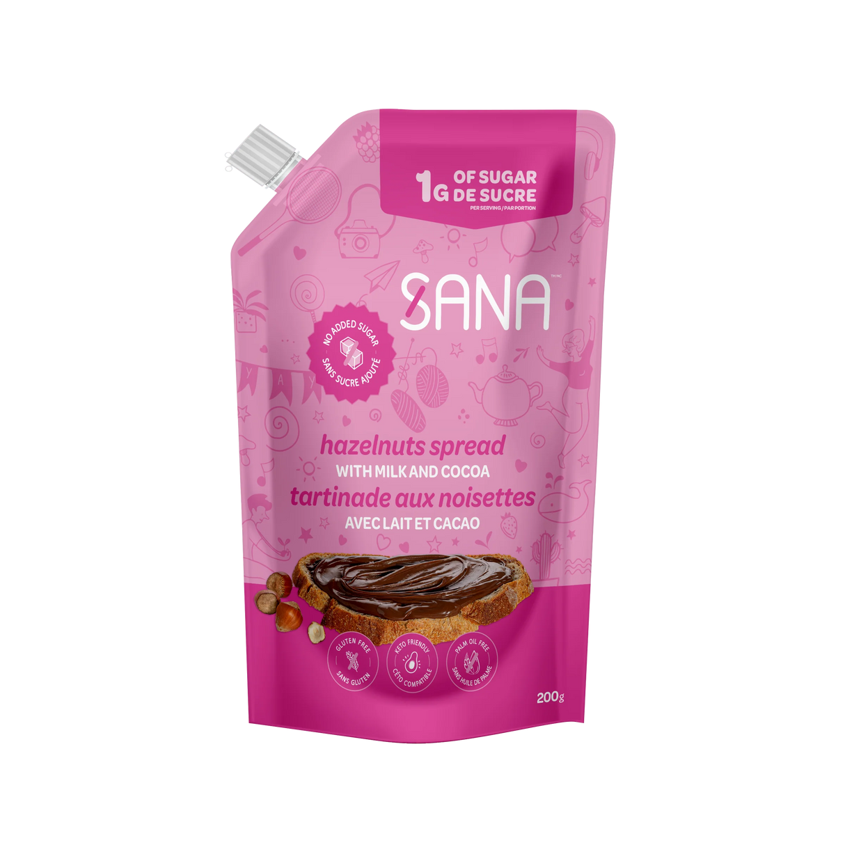 Sana - No Sugar Added Spread - 200g
