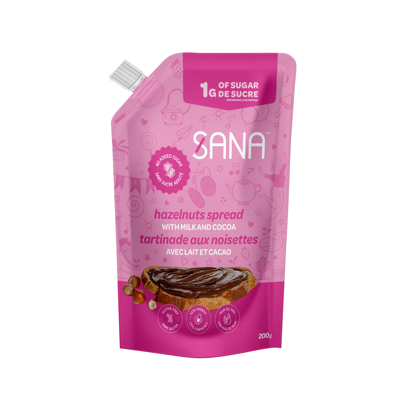 Sana - No Sugar Added Spread - 200g