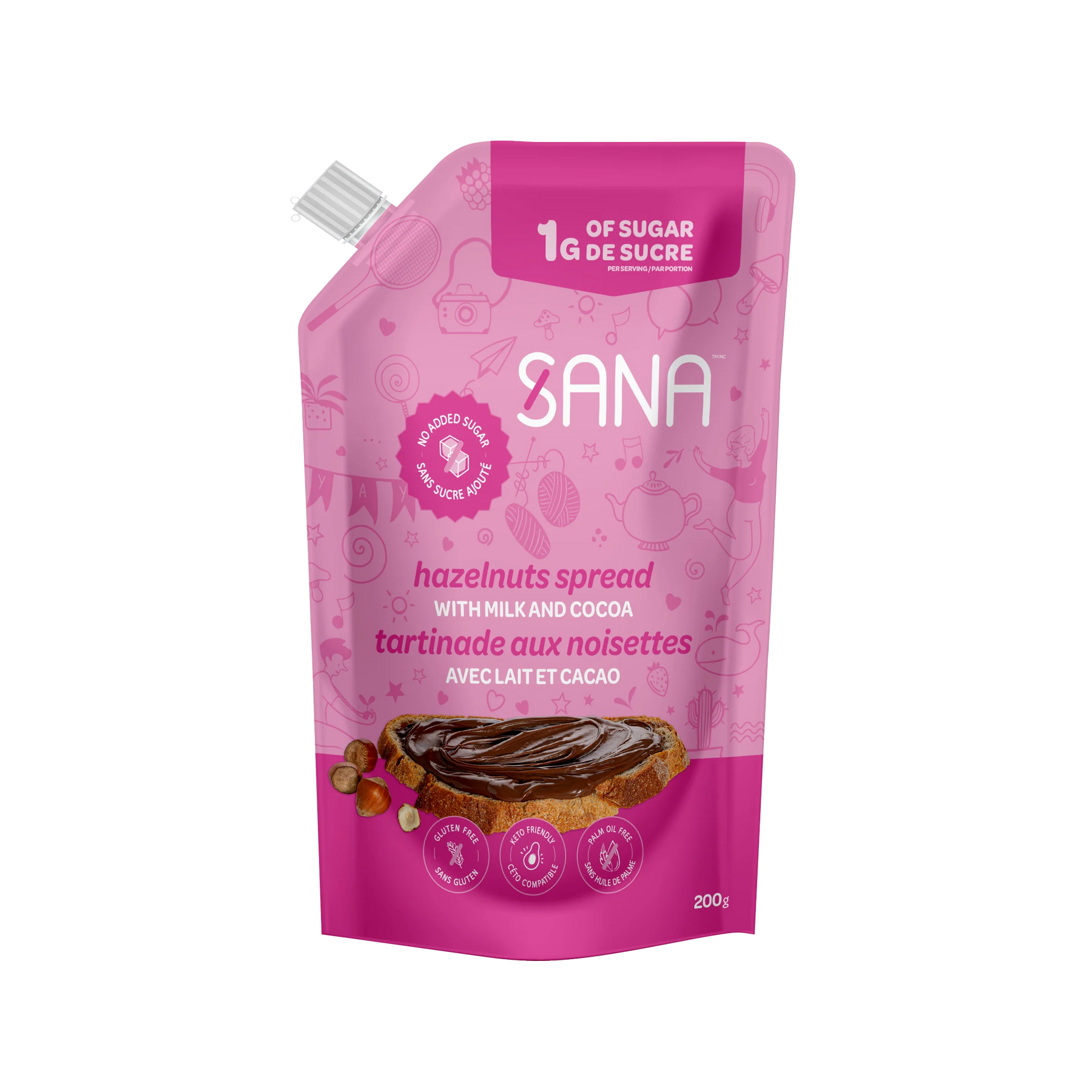 Sana - No Sugar Added Spread - 200g