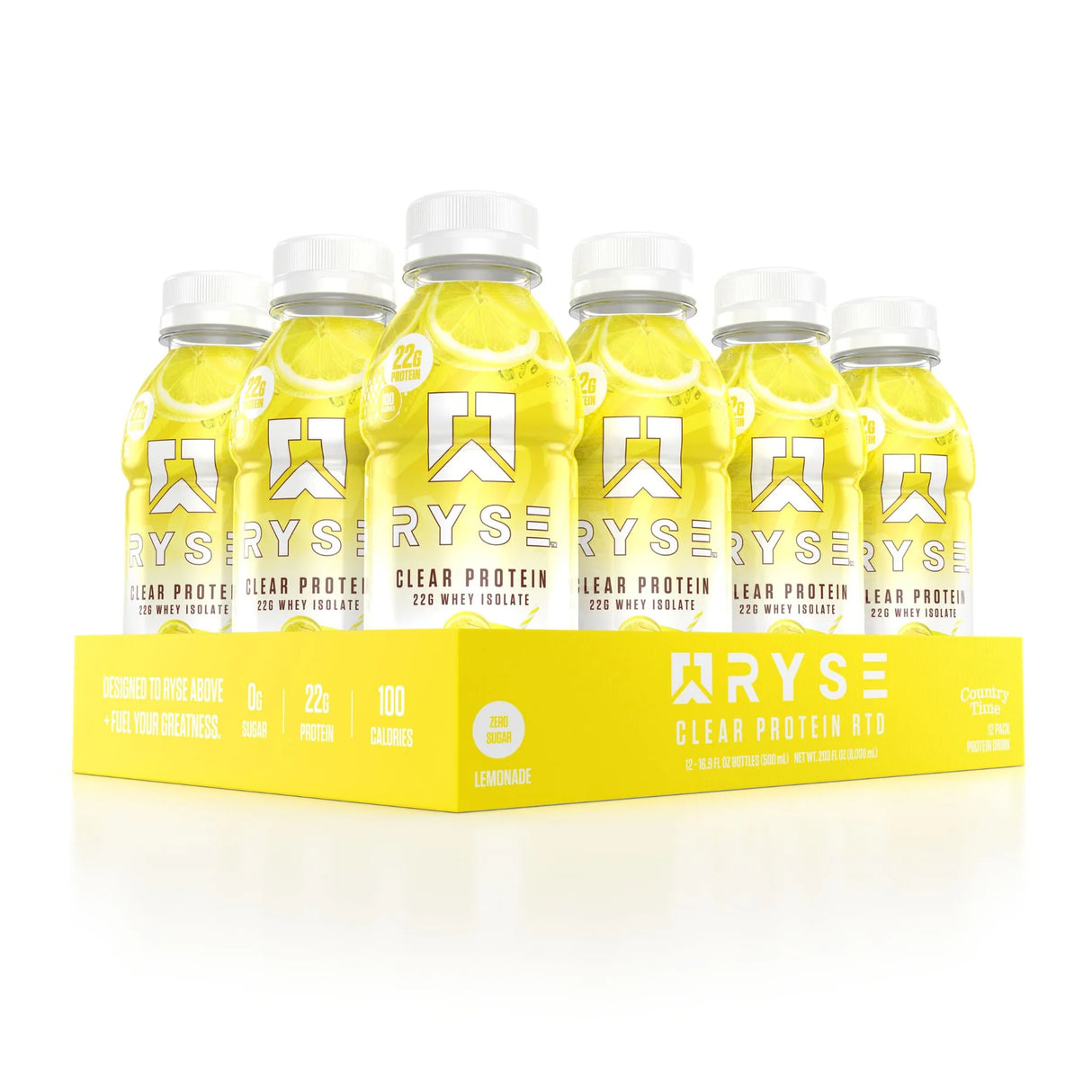 RYSE - Clear Protein Drink - 12 Pack