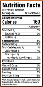 Raw Nutrition - CBum Raw Grass Fed Isolate Protein Shake - Pak 12