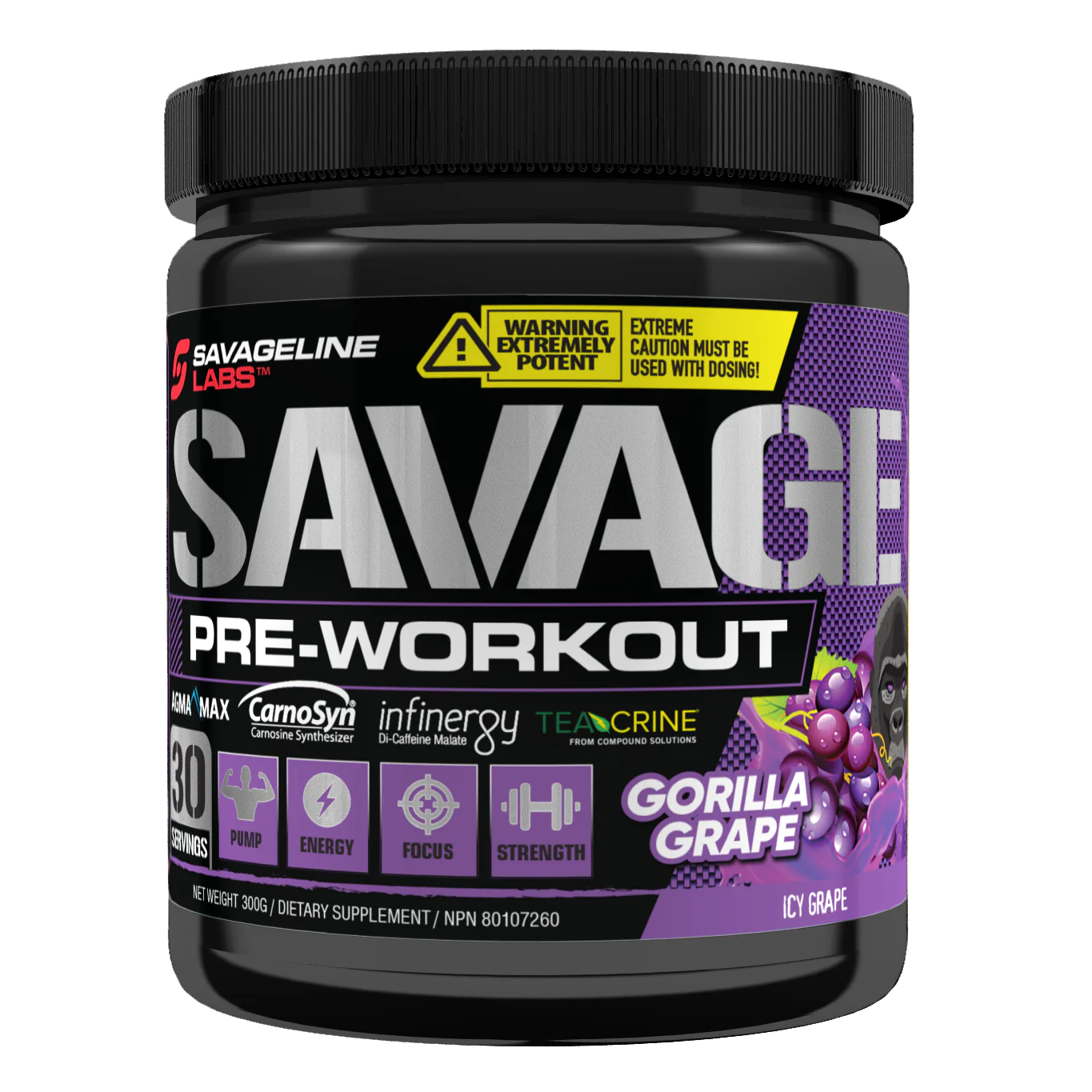 Savage Line Labs - Savage Pre Workout - 30 portions