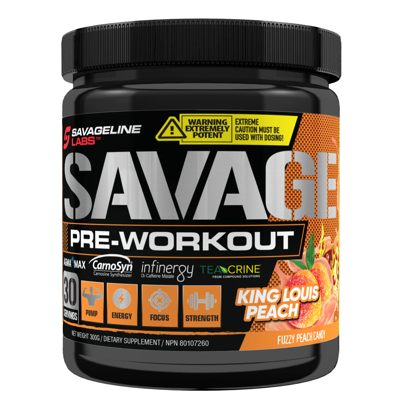 Savage Line Labs - Savage Pre Workout - 30 portions