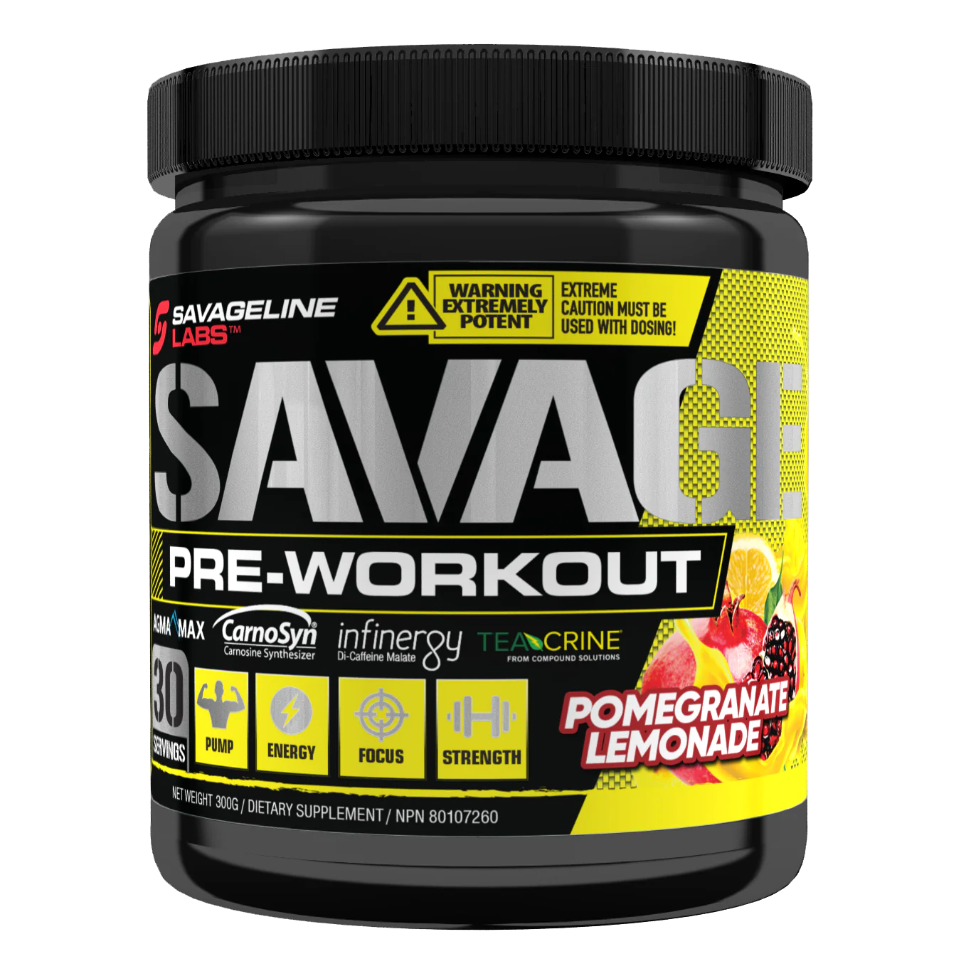 Savage Line Labs - Savage Pre Workout - 30 portions