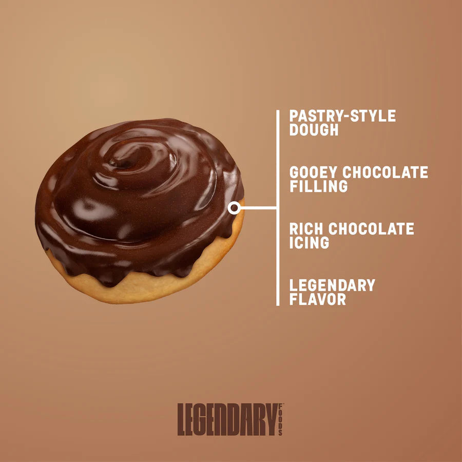 Legendary Foods - Protein Sweet Roll - 63g Chocolate