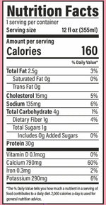 Raw Nutrition - CBum Raw Grass Fed Isolate Protein Shake - Pak 12