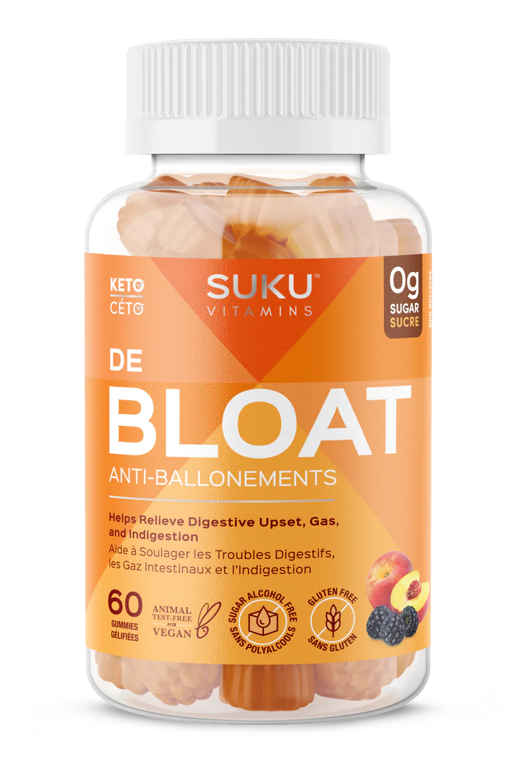Vitamines SUKU - DeBloat - 60 gommes
