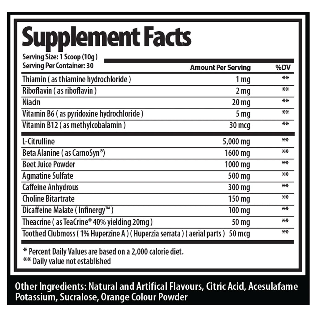 Savage Line Labs - Savage Pre Workout - 30 portions