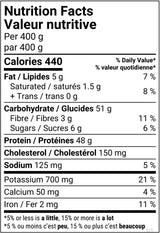 Repas Hulk - Poulet au miel et à l'ail - 420 g