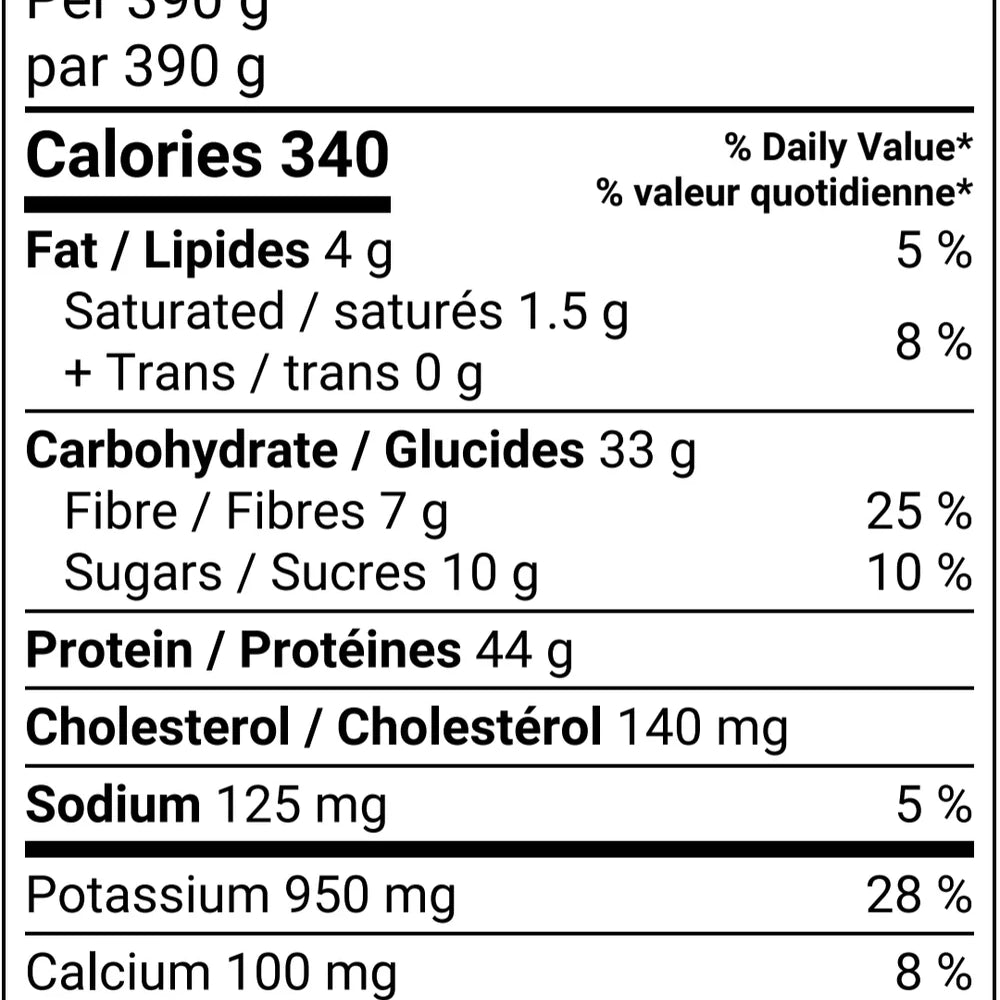 Menu Hulk - Poulet Classique - 390 g