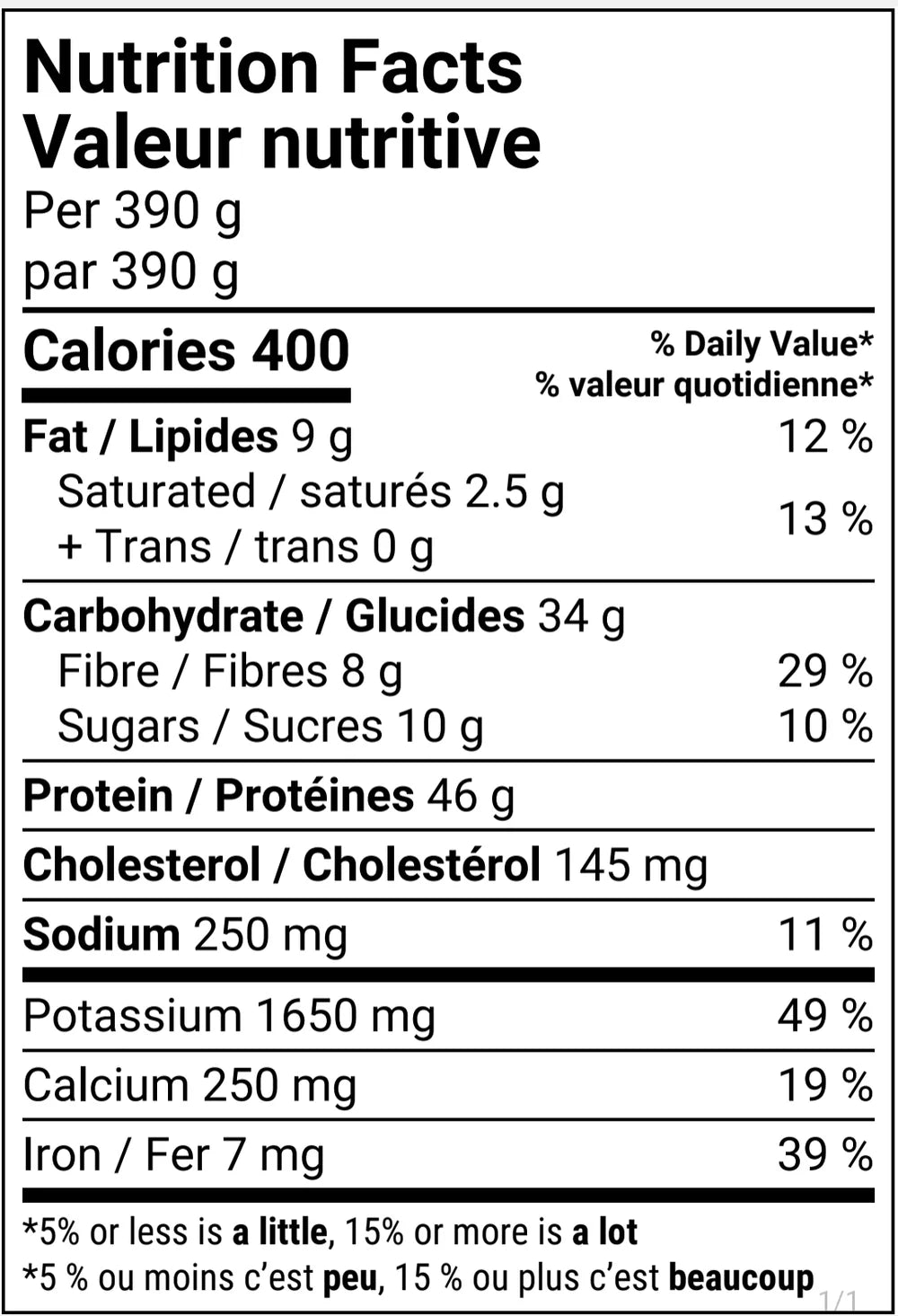 Hulk Meal - Veau en poudre - 390 g