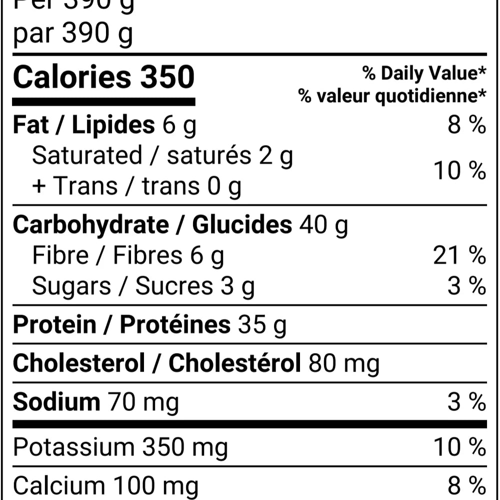 Menu Hulk - Bœuf classique - 390 g