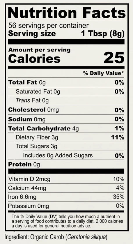 Anthony's Good - Organic Carob Powder - 454g