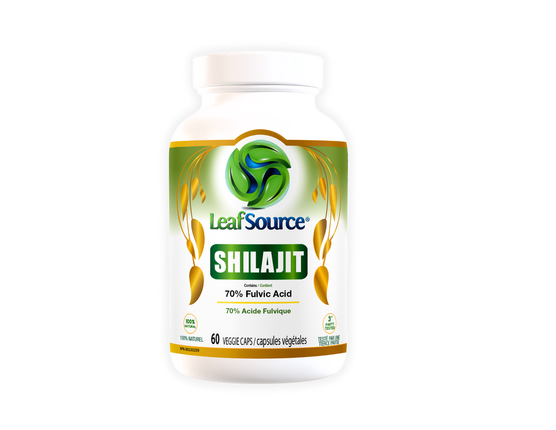 Leaf Source - Shilajit with Humic Fulvic Acid - 60 Vcaps