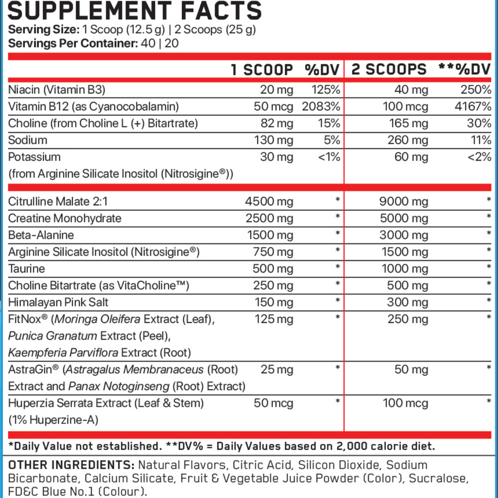 Applied Nutrition - ABE Non-Stim Pump - 40 serving
