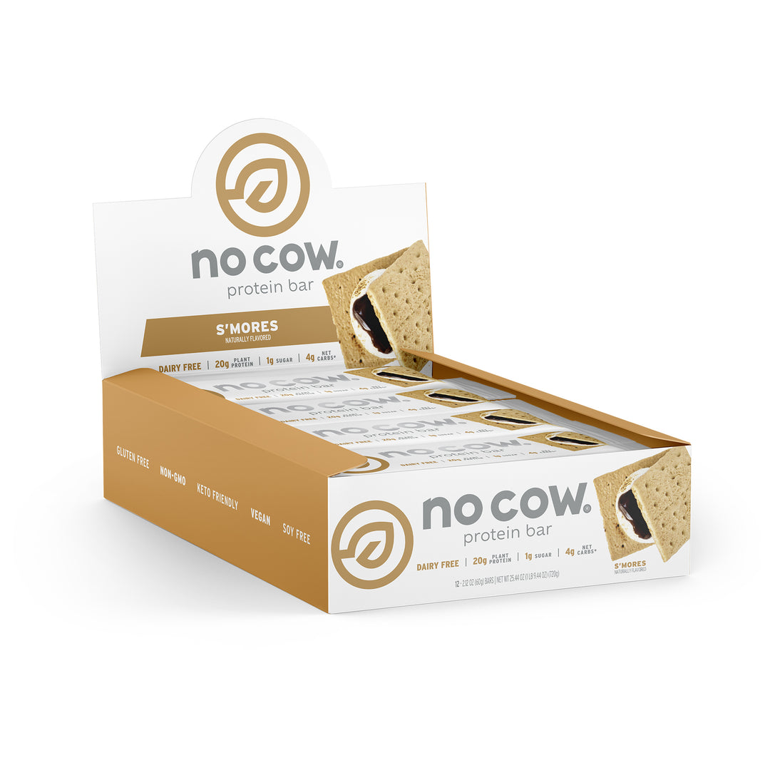 No Cow - Dairy Free Protein Bar 60g - Box 12