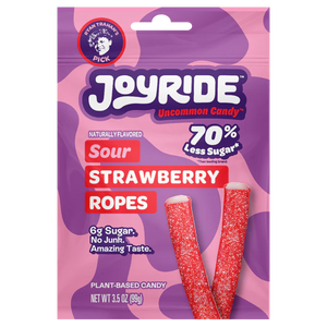 Joyride - Cordes acidulées à la fraise à faible teneur en sucre - 99 g