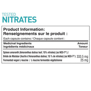 Nitrates Tested Nutrition 240 gélules