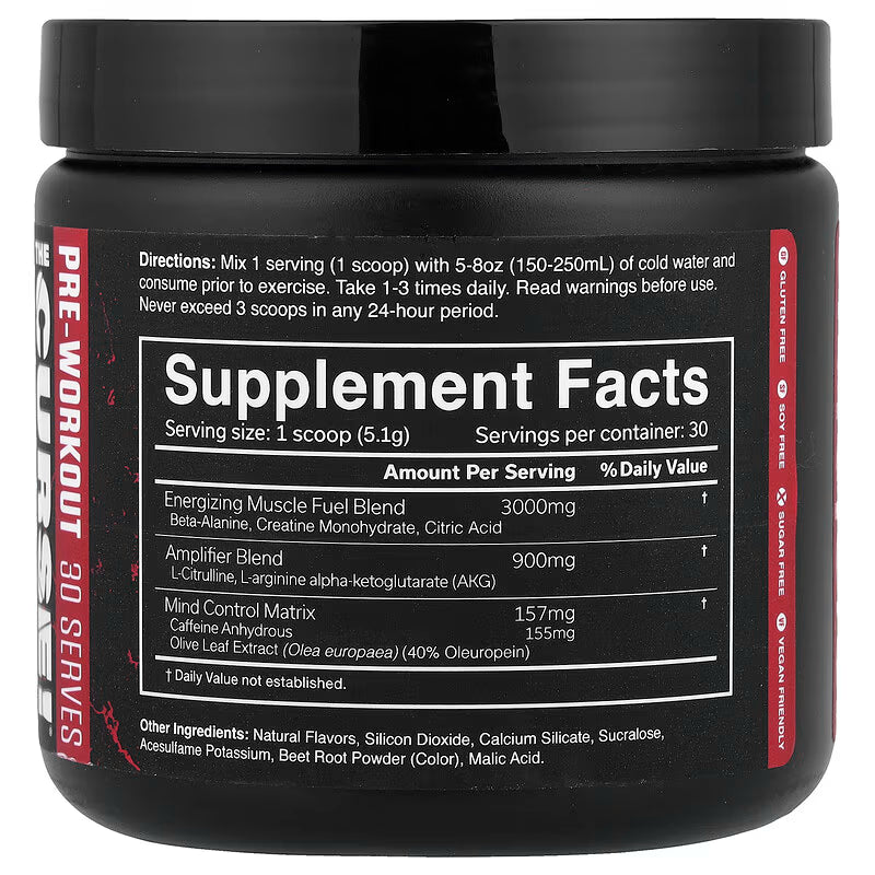 JNX Sport - The Curse Pre Workout - 30 servings