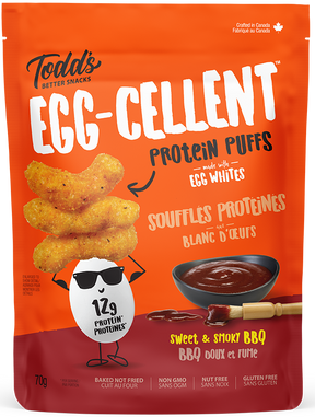 Todd's Better Snack - Eggcellent Protein Puffs - 70g