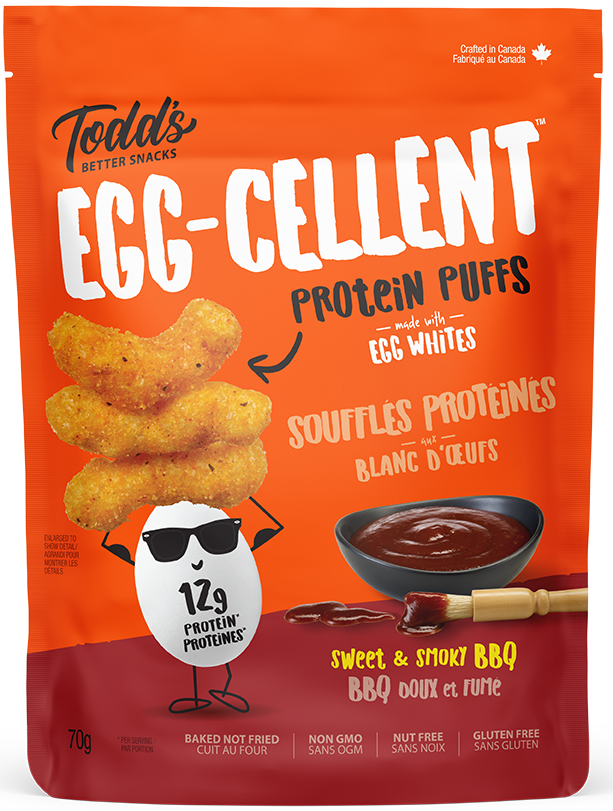 Todd's Better Snack - Eggcellent Protein Puffs - 70g