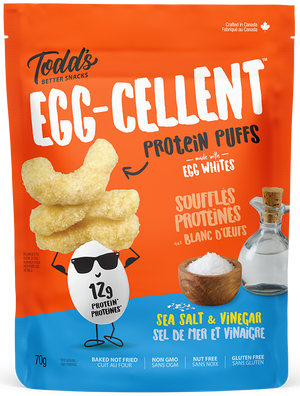 Todd's Better Snack - Eggcellent Protein Puffs - 70g