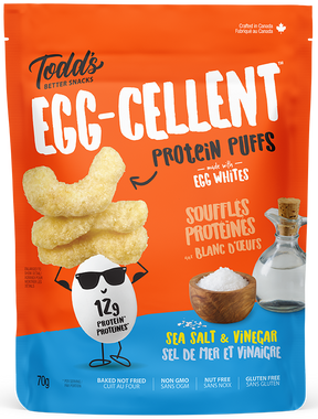 Todd's Better Snack - Eggcellent Protein Puffs - 70g