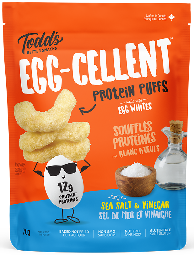 Todd's Better Snack - Eggcellent Protein Puffs - 70g