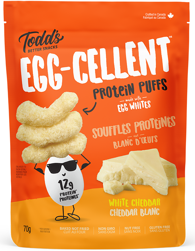 Todd's Better Snack - Eggcellent Protein Puffs - 70g