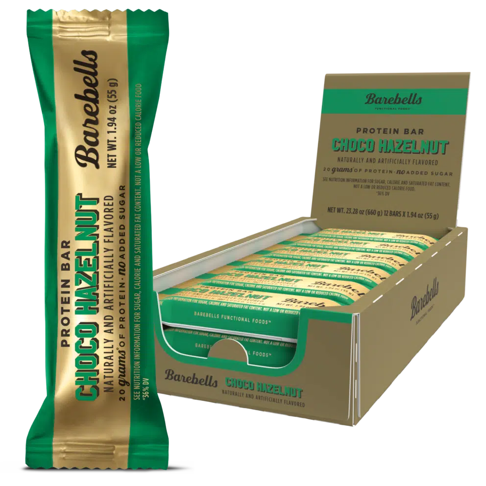 Barebells protein bar choco hazelnut box 12