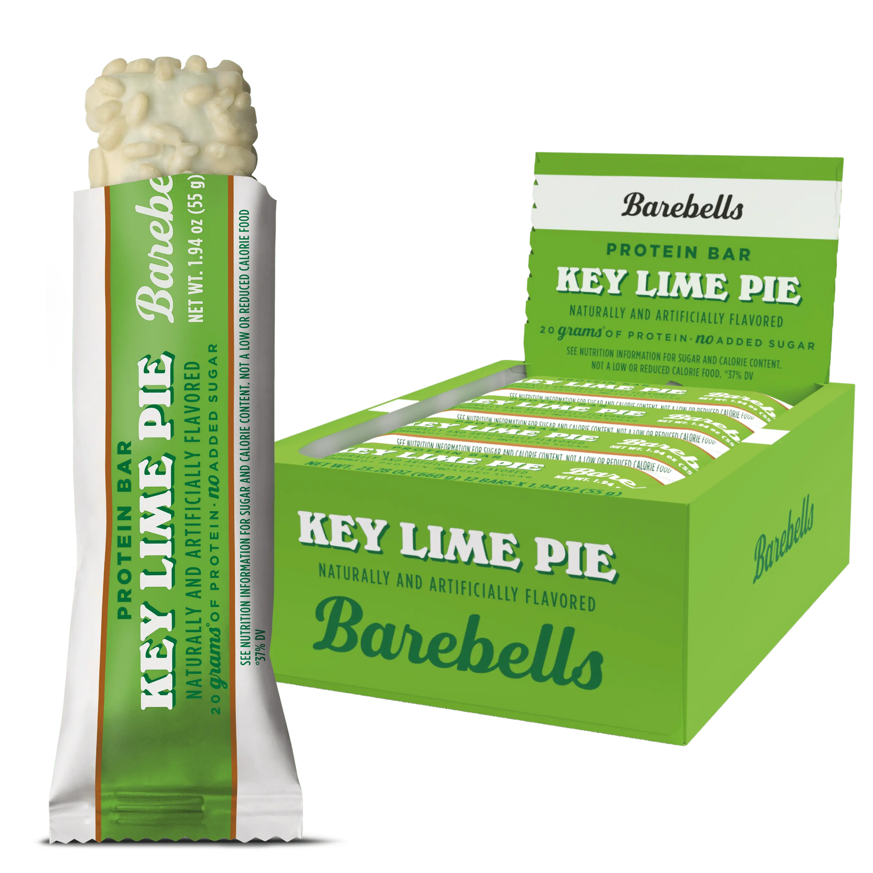 Barebells - High Protein No Sugar Added Bar - Box 12