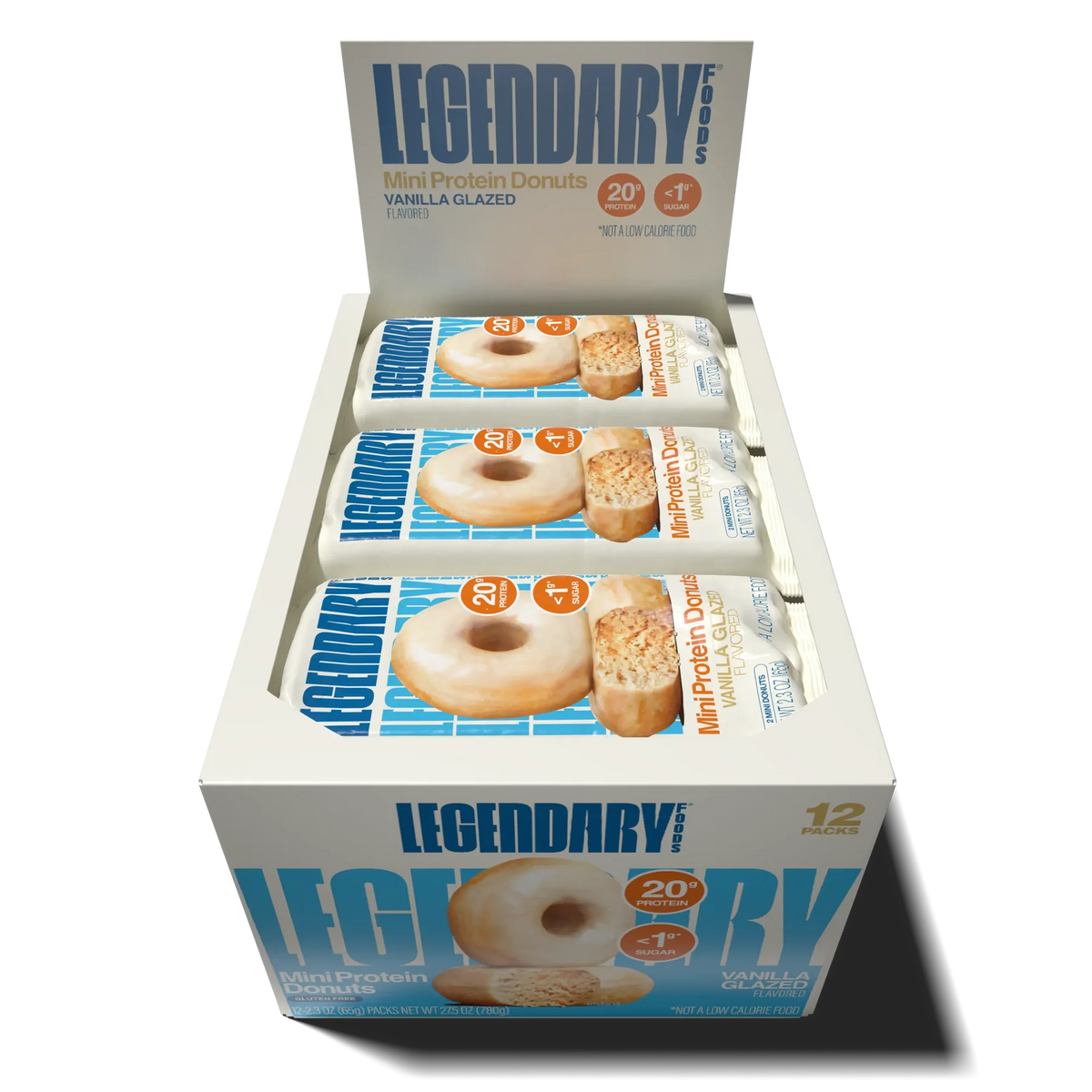 Legendary Foods - Beignets protéinés - 12 x 65 g
