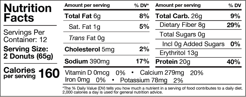 Legendary Foods - Protein Donuts - 65g