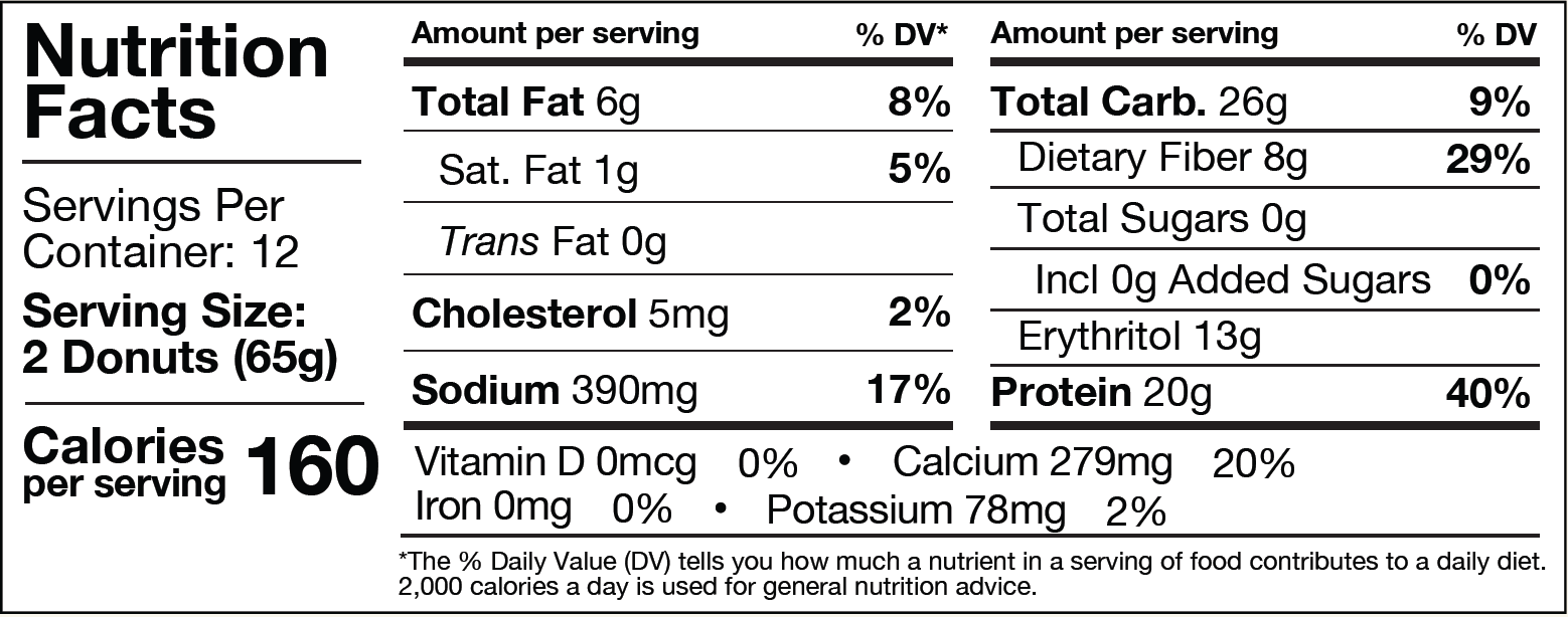 Legendary Foods - Protein Donuts - 65g