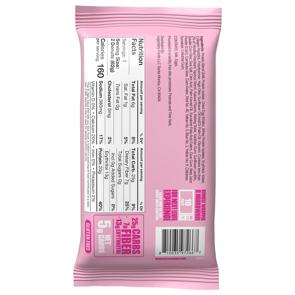 Legendary Foods - Protein Donuts - 65g