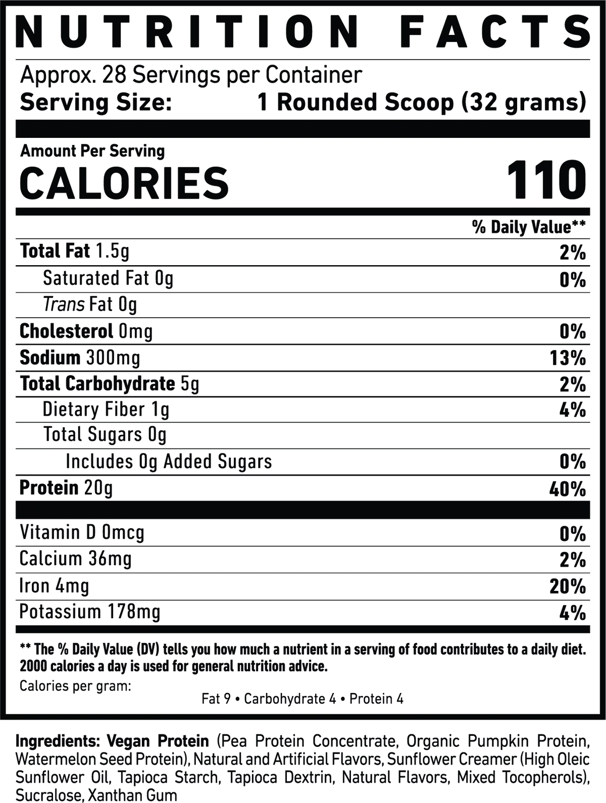 Ghost - Vegan Protein Powder - 2lb