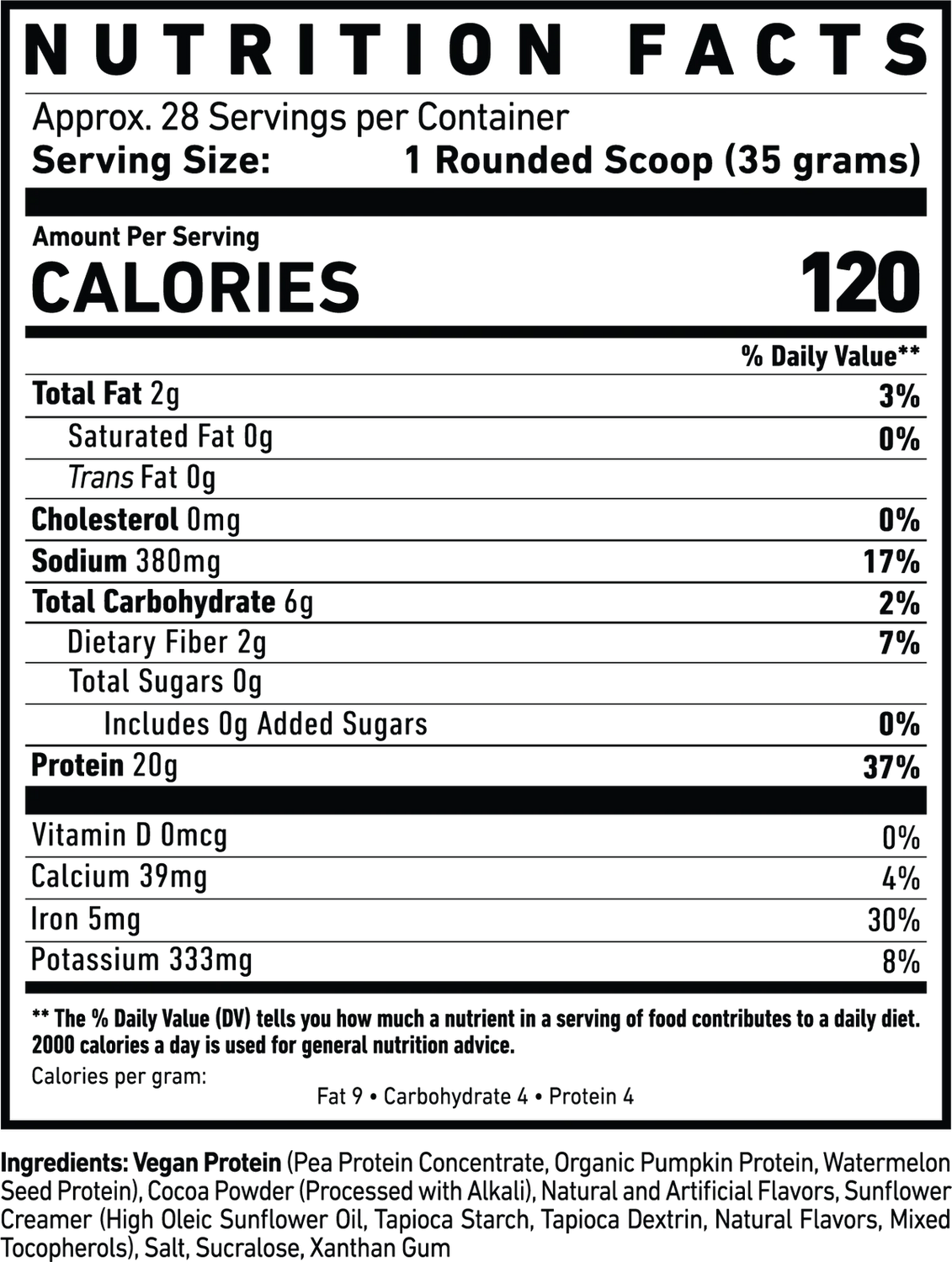 Ghost - Vegan Protein Powder - 2lb