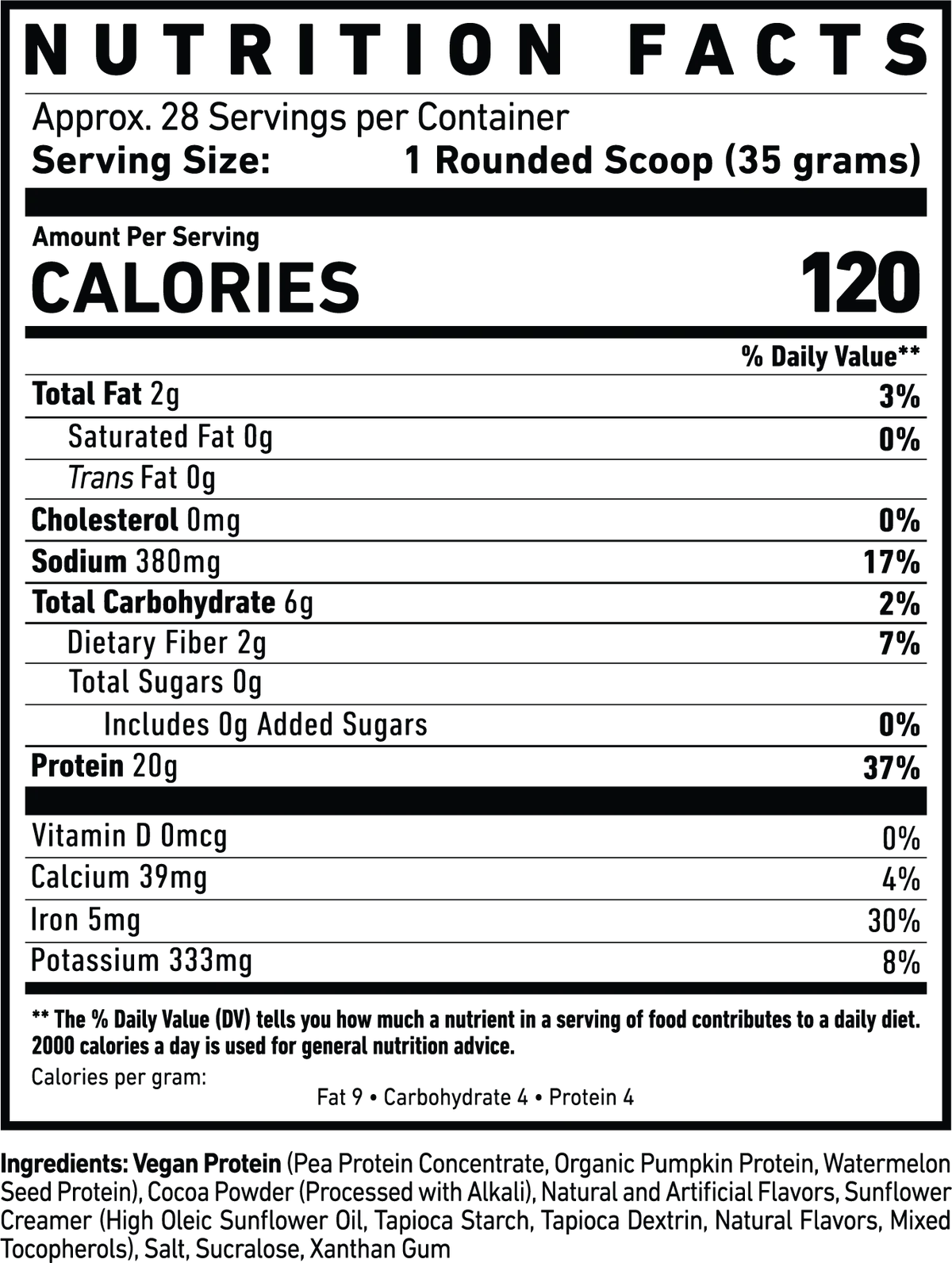 Ghost - Vegan Protein Powder - 2lb