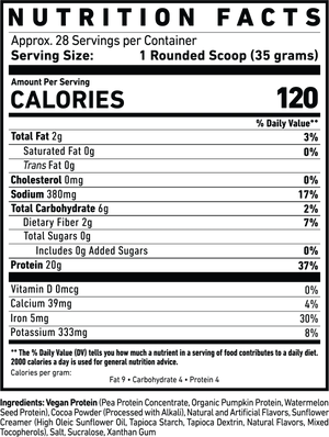 Ghost - Vegan Protein Powder - 2lb