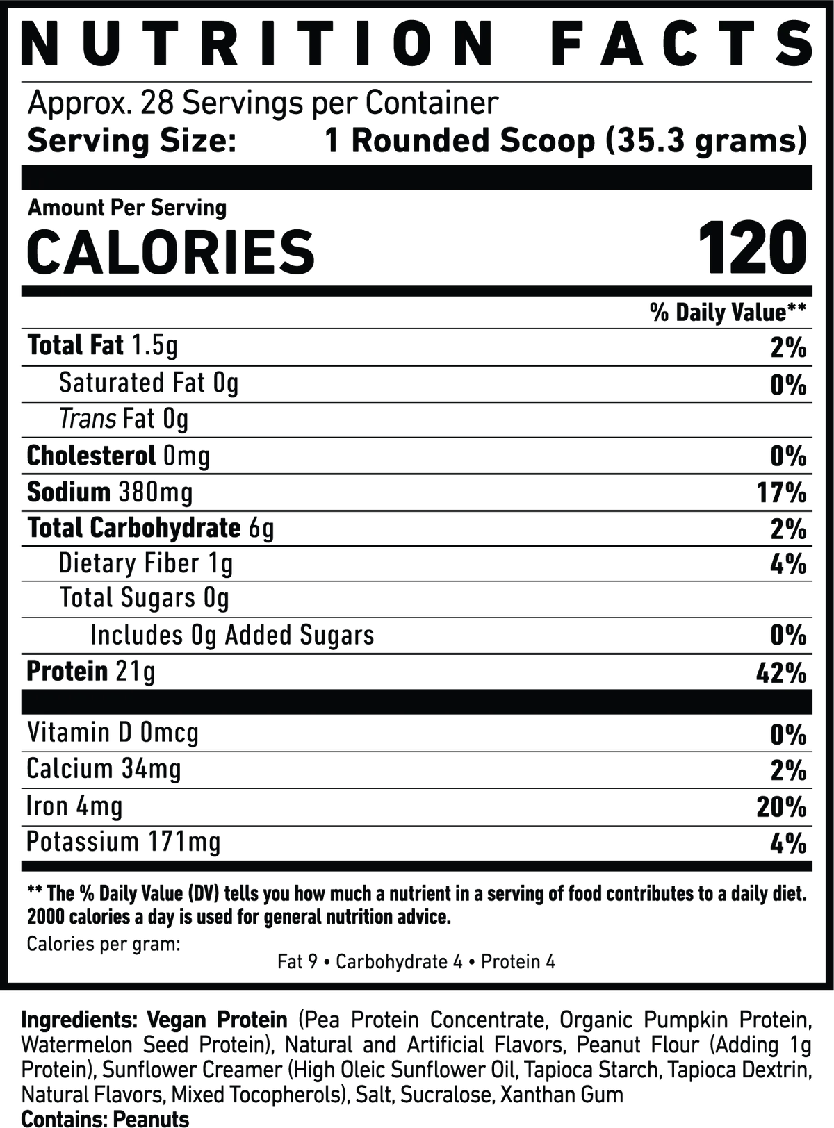 Ghost - Vegan Protein Powder - 2lb