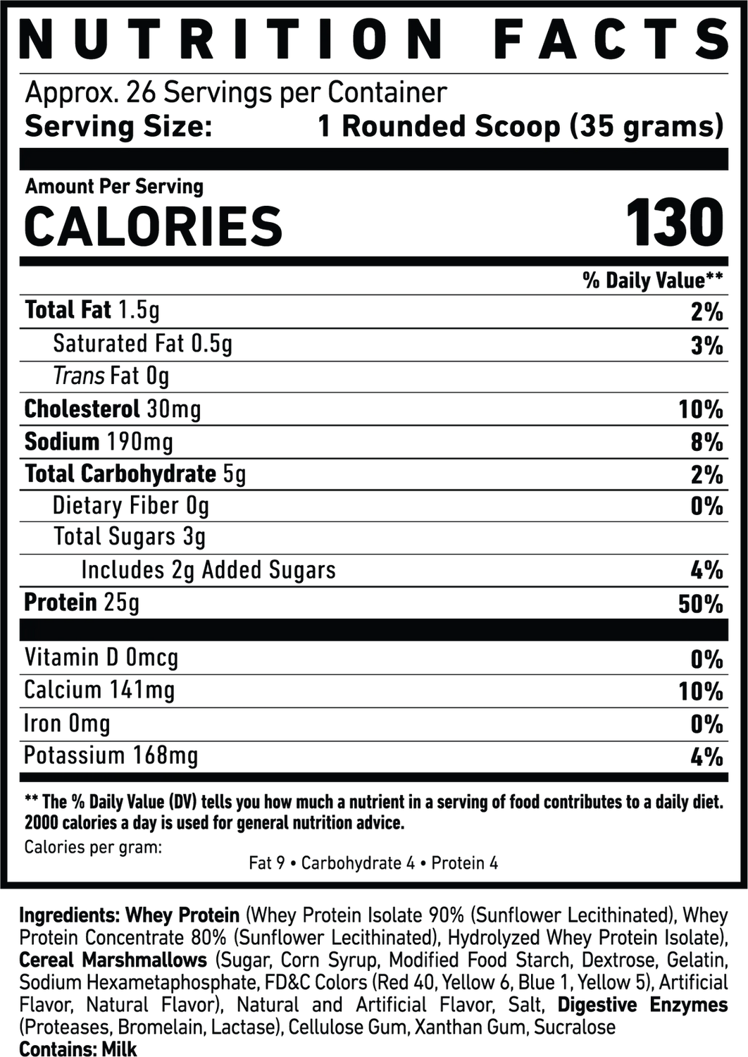 Ghost - Protéines de lactosérum en poudre - 907 g