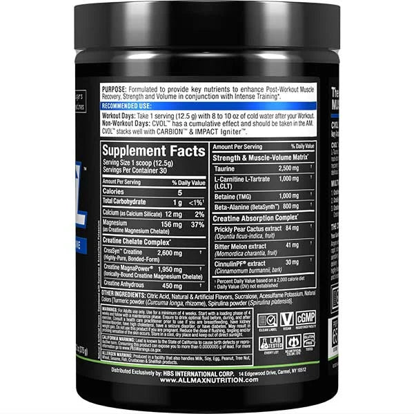 Allmax - Post C:Vol - 30serving