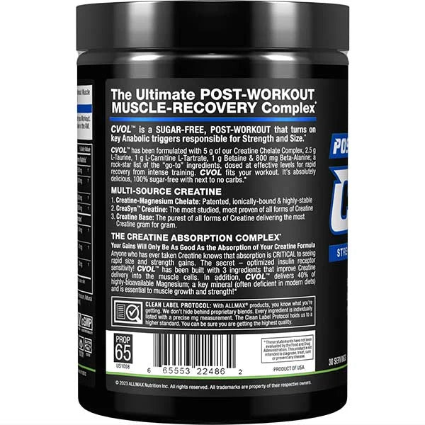 Allmax - Post C:Vol - 30serving
