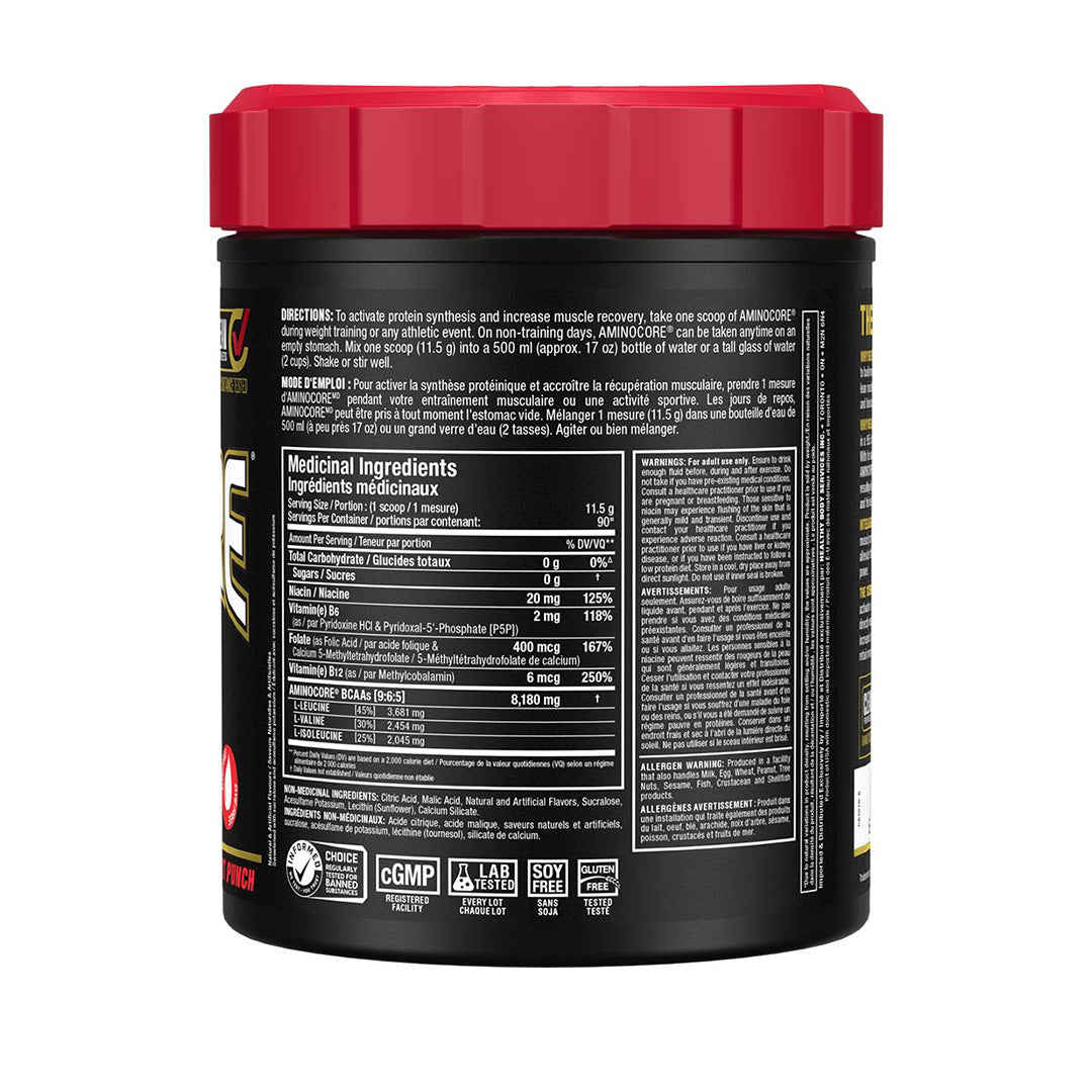 Allmax Aminocore 1035g Fruit Punch flavor