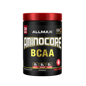 Allmax Nutrition Aminocore BCAA 345g Fruit Punch flavor